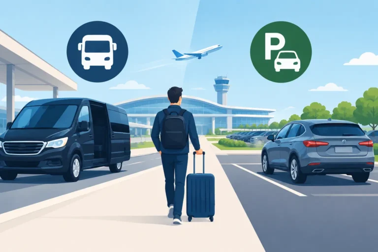 Airport Transfer Versus Parking for NJ Travelers