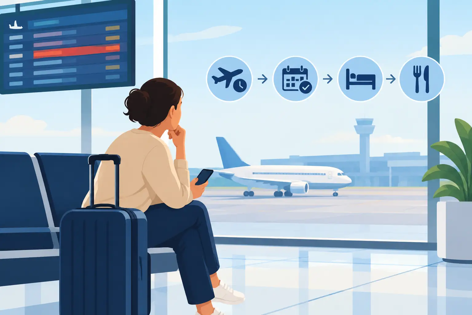 What Happens After Flight Delays? Next Steps