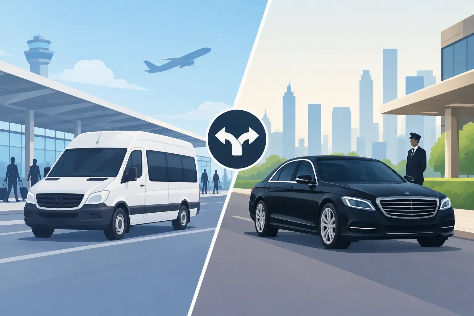 Airport Shuttle Versus Black Car: Which Fits?