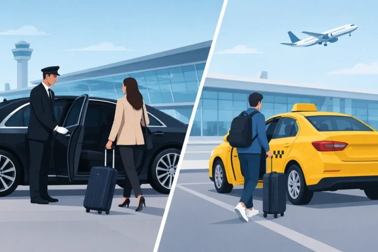Chauffeur Service Versus Taxi for Airport Travel