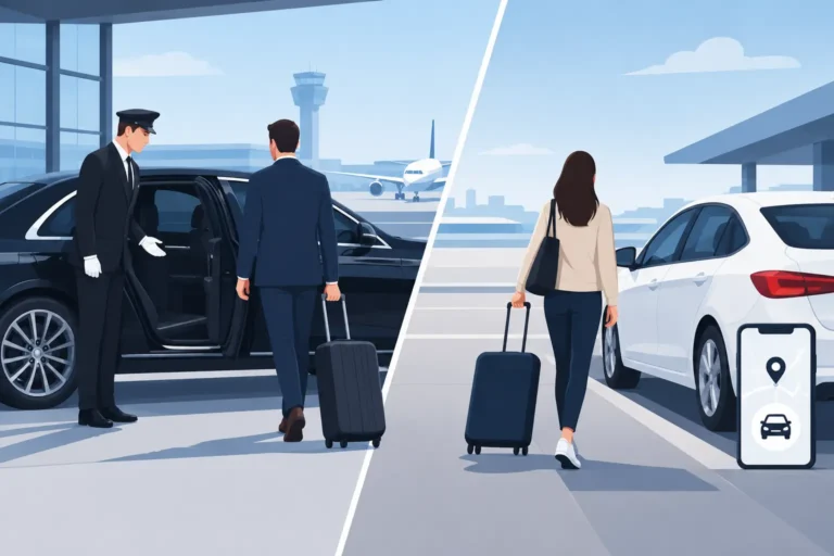 Chauffeur Versus Rideshare for Airport Travel