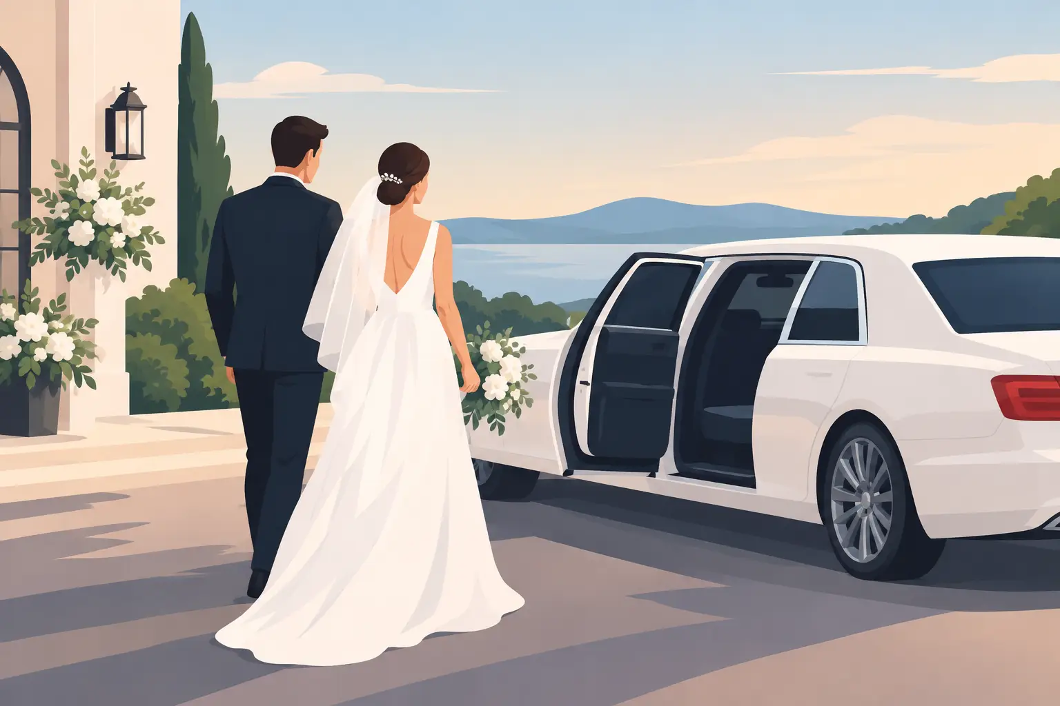 How to Choose Wedding Departure Transportation
